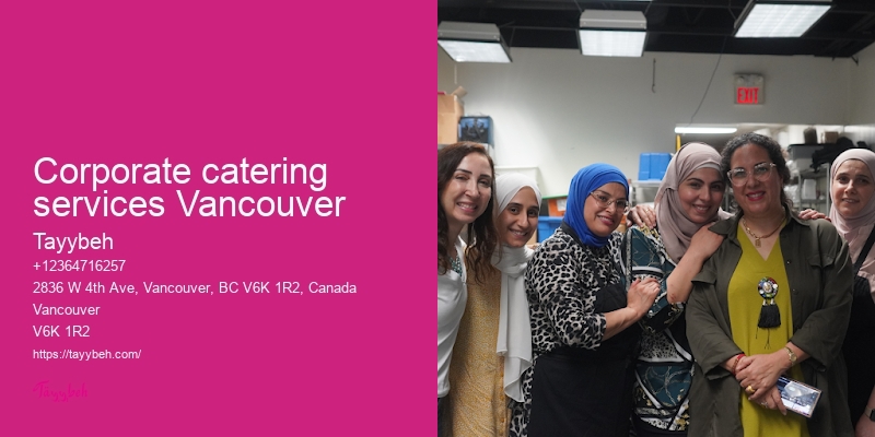Corporate catering services Vancouver