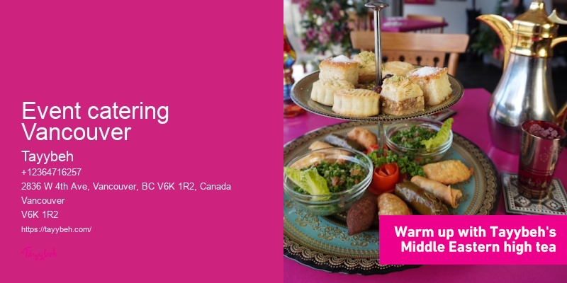 Event catering Vancouver