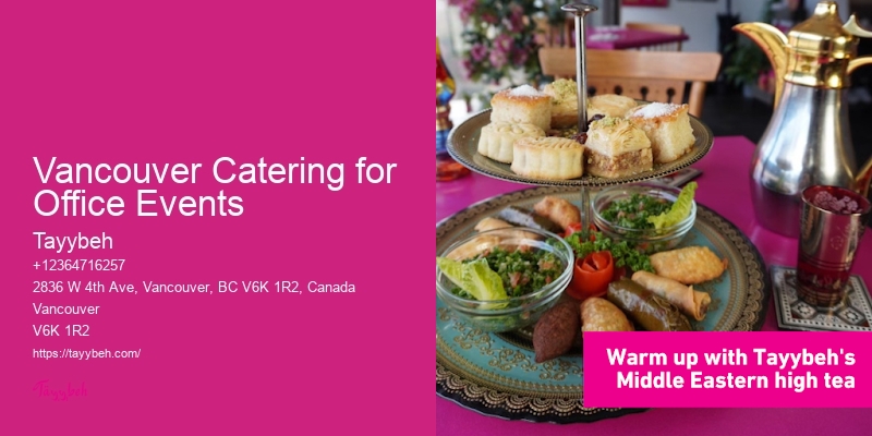 Vancouver Catering for Office Events