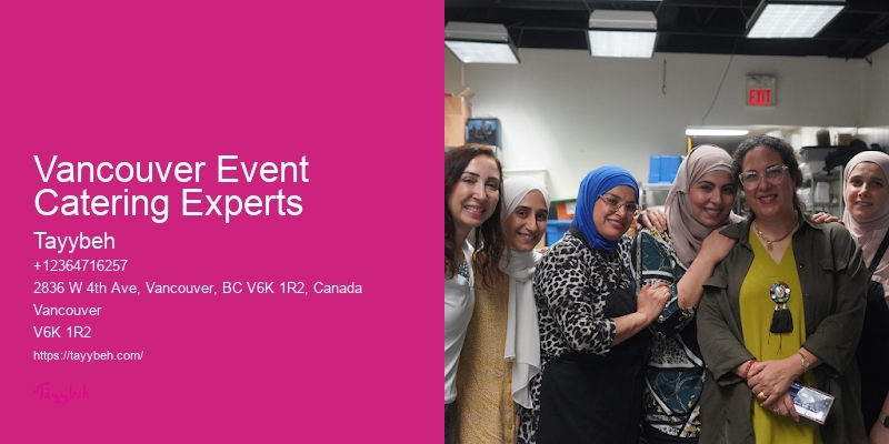 Vancouver Event Catering Experts