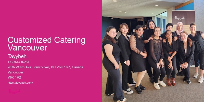 Customized Catering Vancouver Brunch Catering