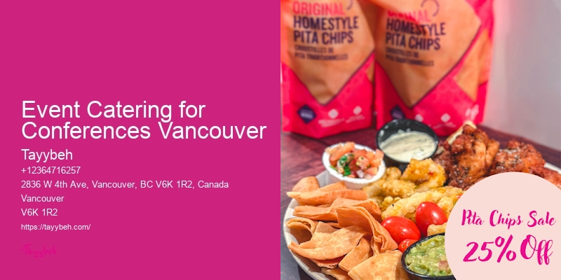 Buffet Catering Delivery Event Catering for Conferences Vancouver