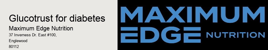 glucotrust for diabetes