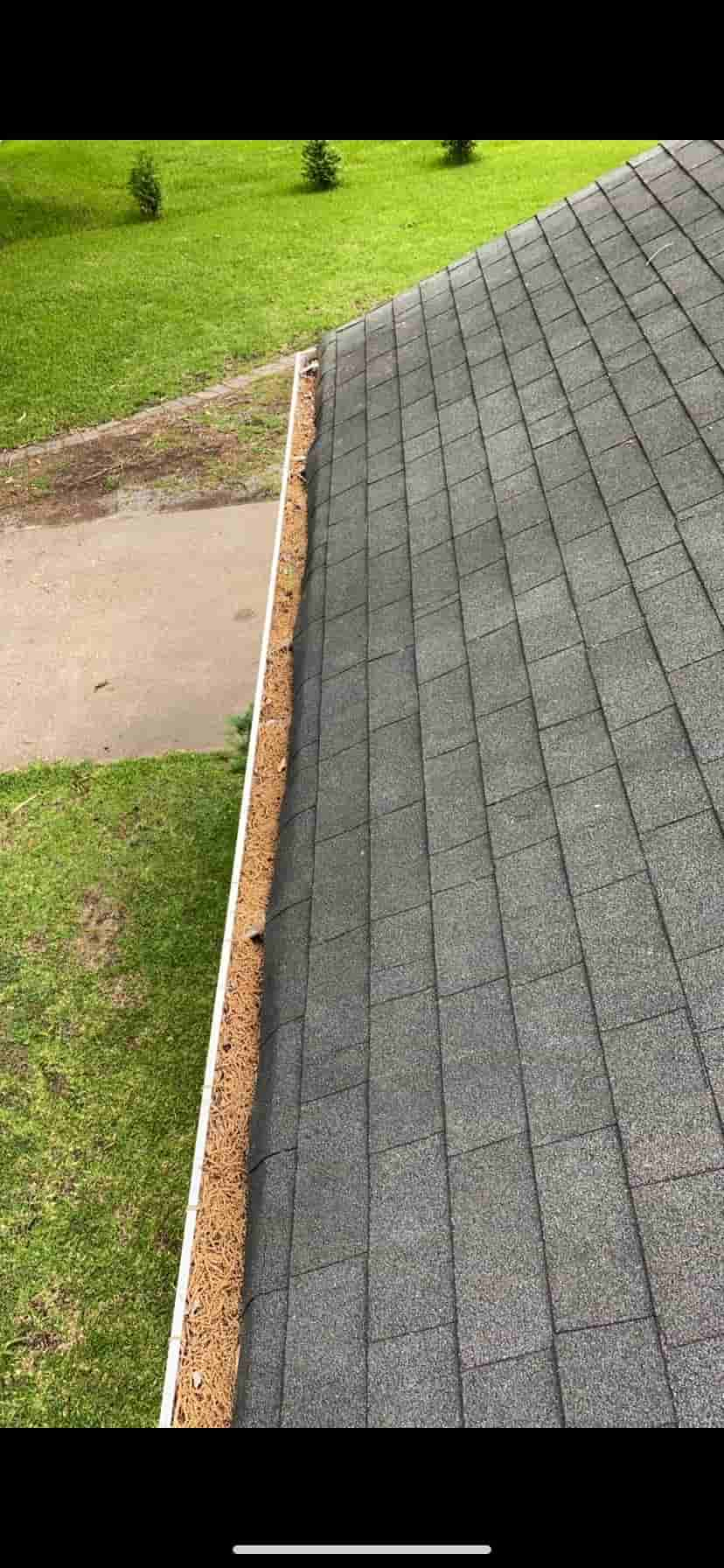 rain gutter cleaning