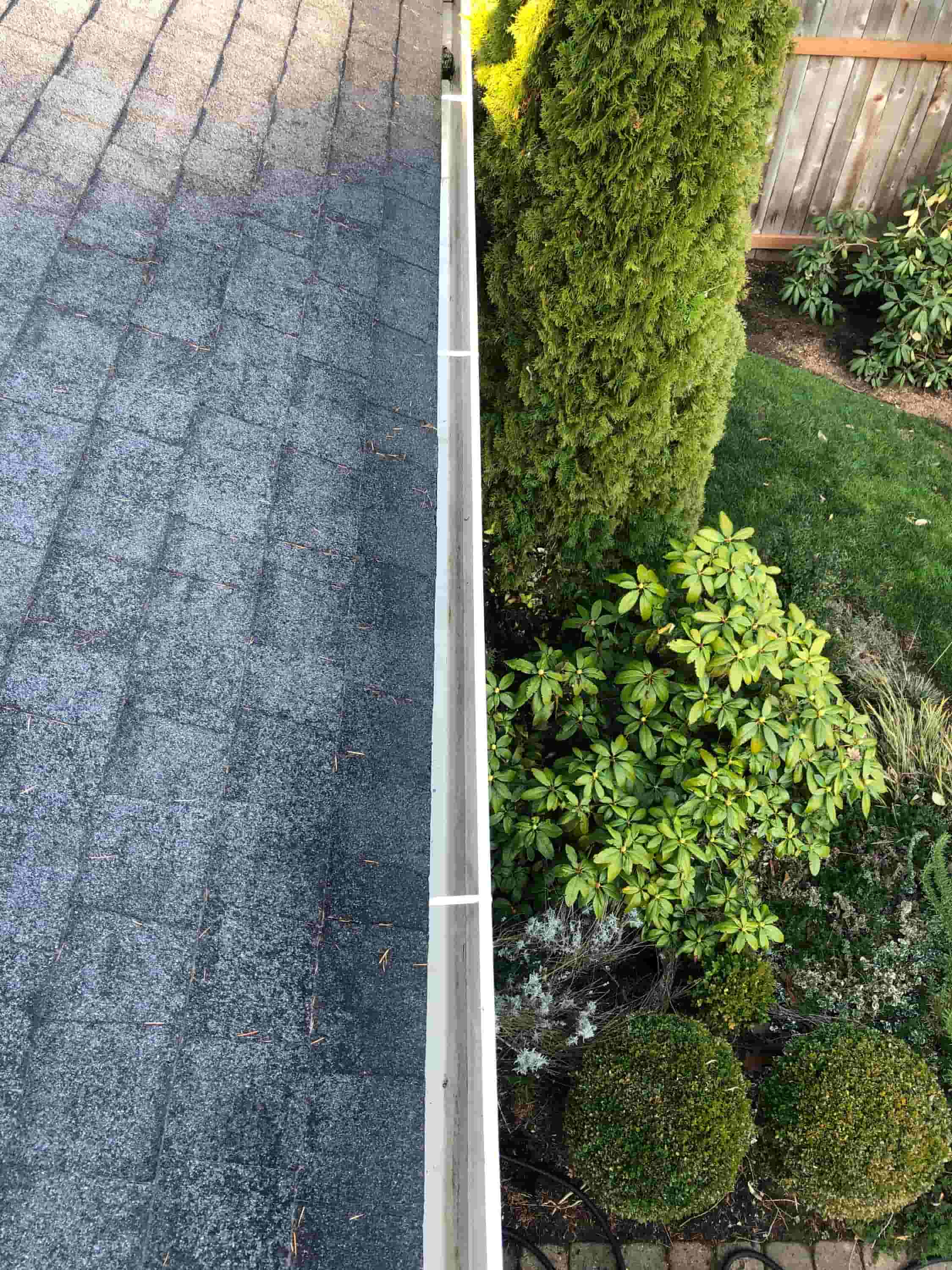 a clean gutter