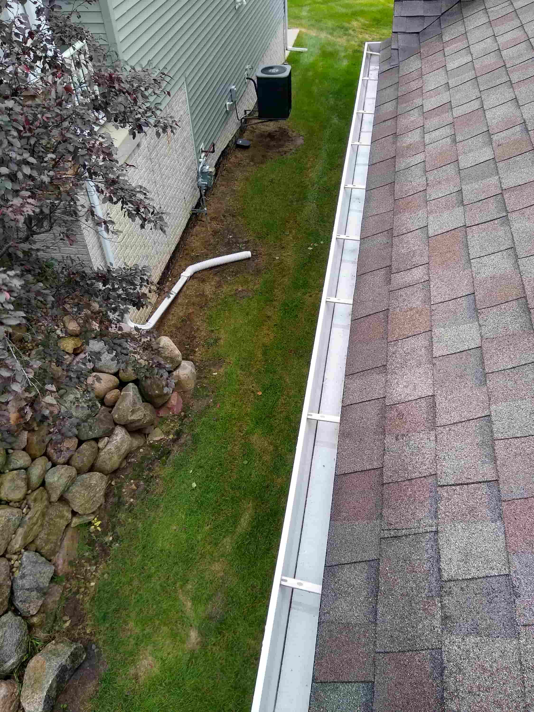 gutter downspout cleaning
