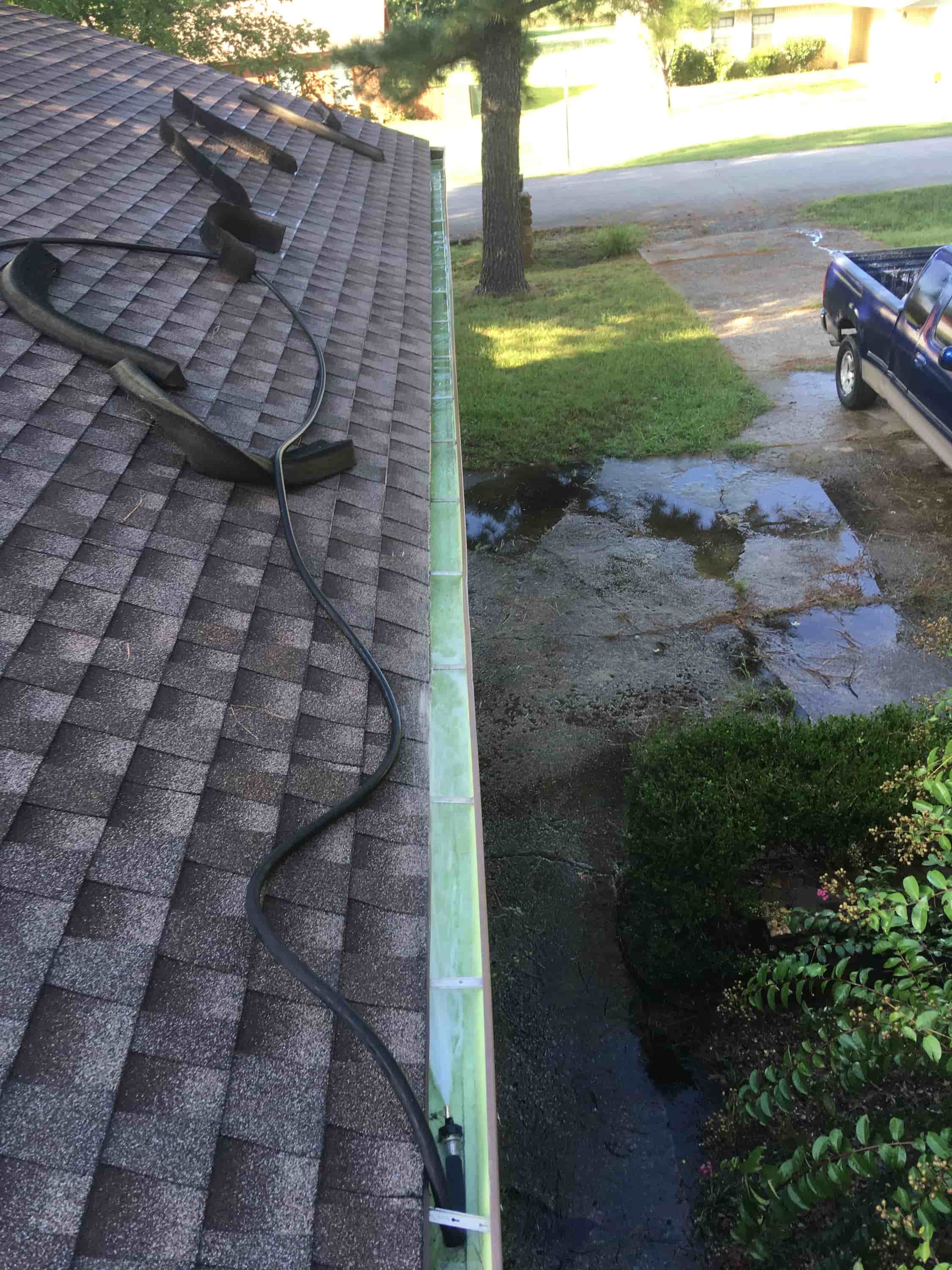 leaf blower attachment to clean gutters