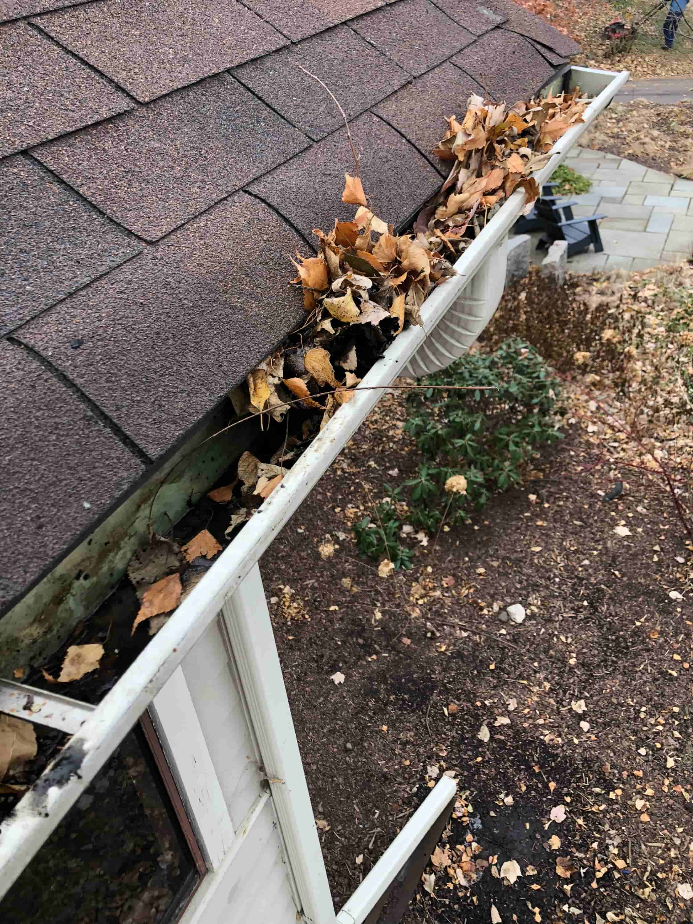 downspout cleaning