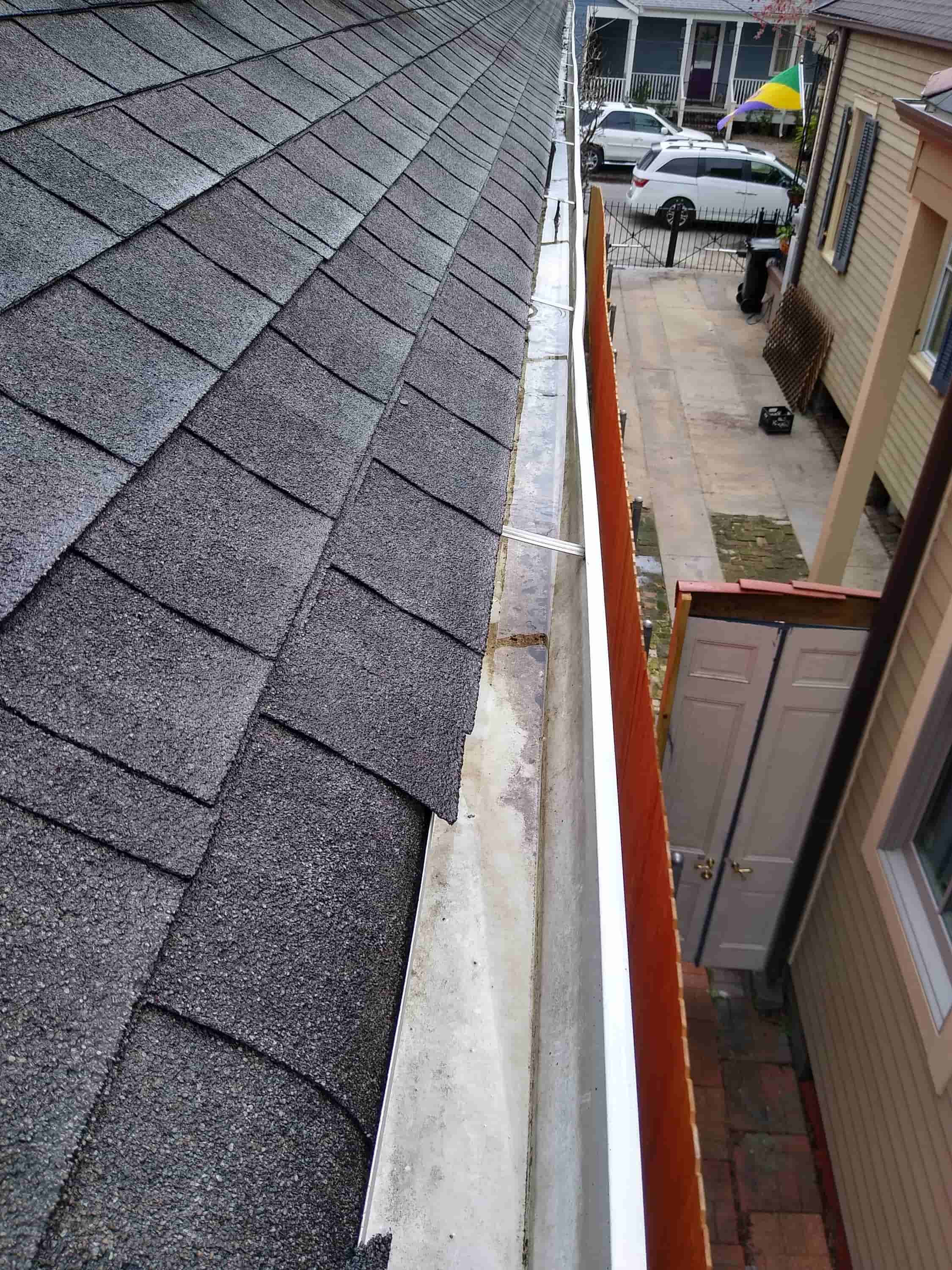 thin guttering