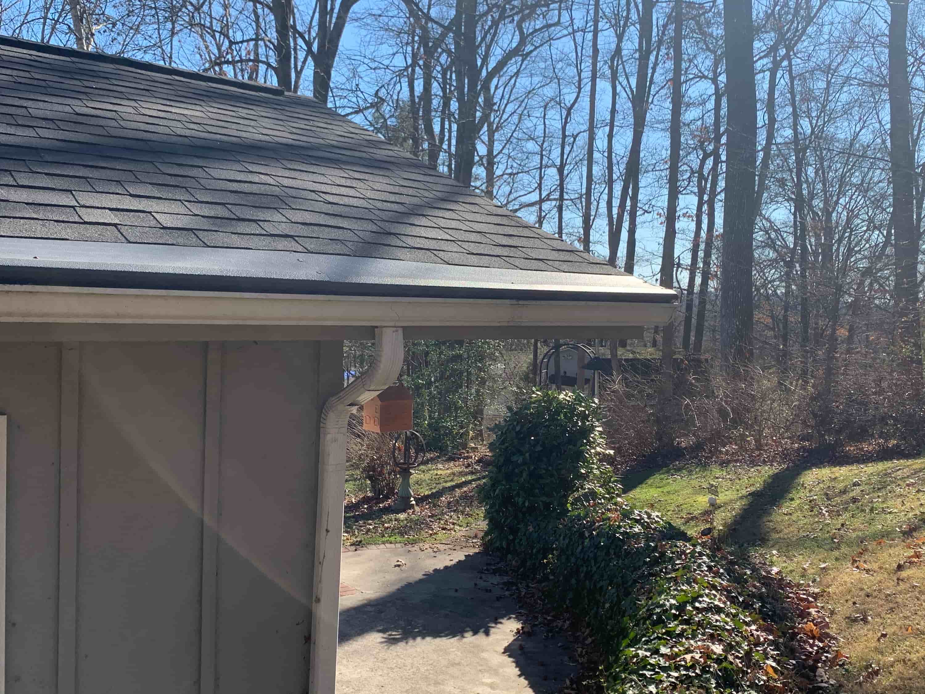 rain gutter leaf blower