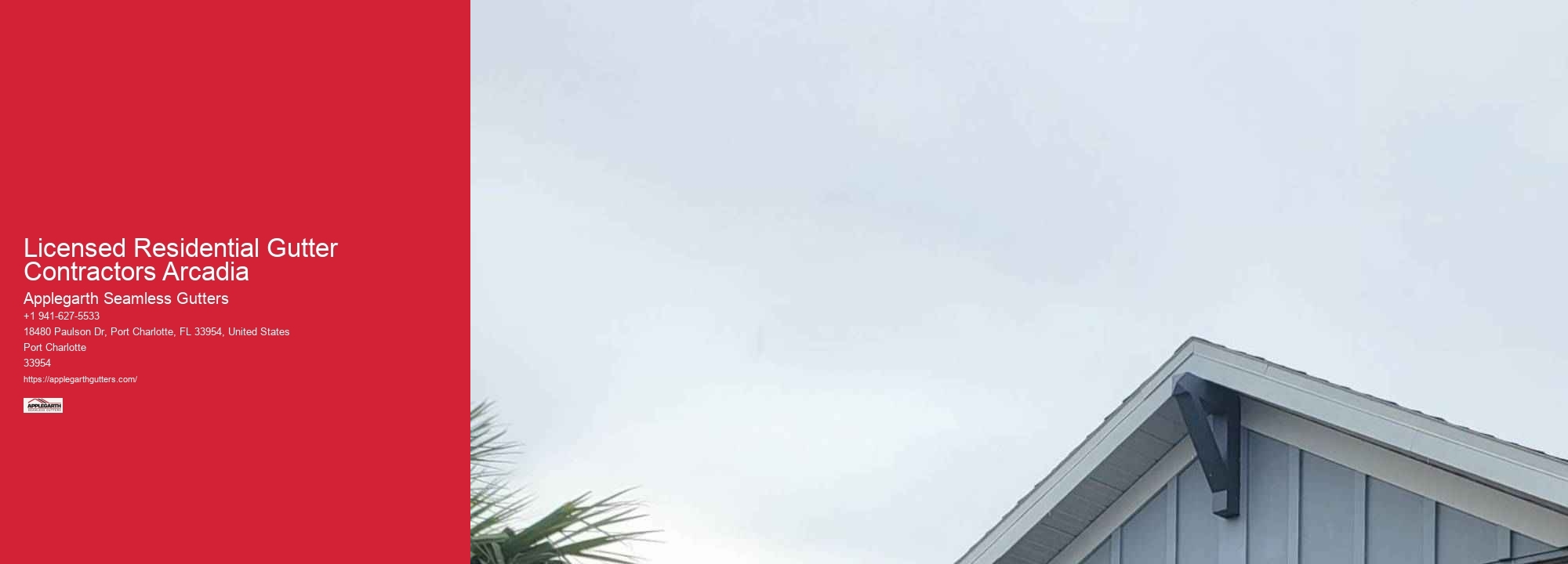 Licensed Residential Gutter Contractors Arcadia