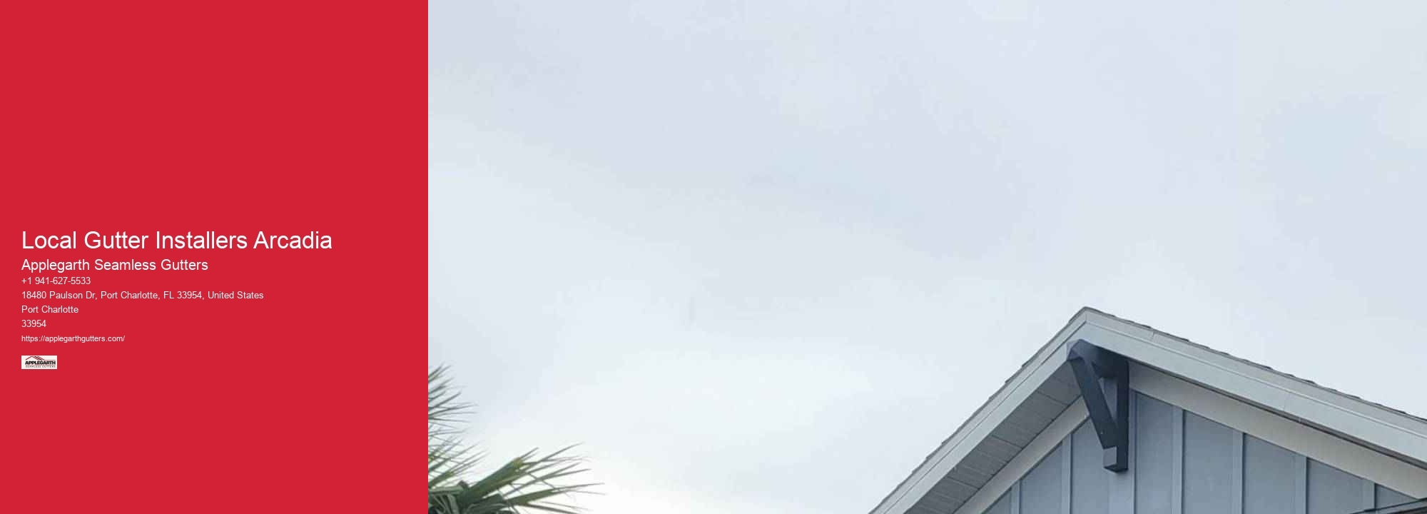 Local Gutter Installers Arcadia