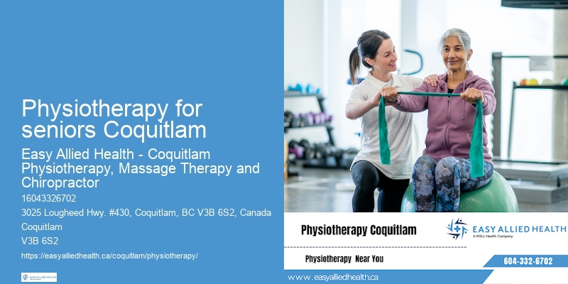 Physiotherapy for seniors Coquitlam Physiotherapy for Sports Injuries
