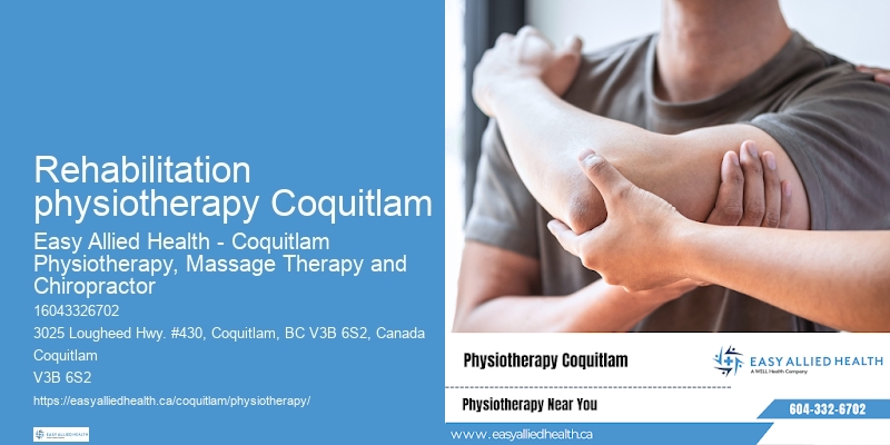Work Injury Physiotherapy Rehabilitation physiotherapy Coquitlam