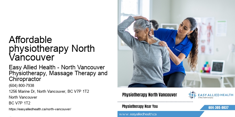Affordable physiotherapy North Vancouver