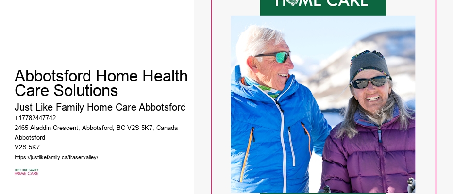 Elderly Support Services Abbotsford Home Health Care Solutions