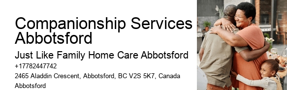 Short-Term Home Care Companionship Services Abbotsford