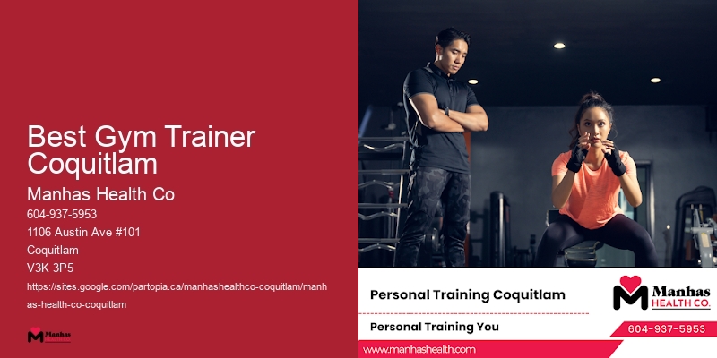 Personal Trainer For Total Wellness Best Gym Trainer Coquitlam