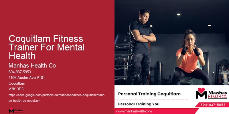 Private Fitness Training Coquitlam Fitness Trainer For Mental Health
