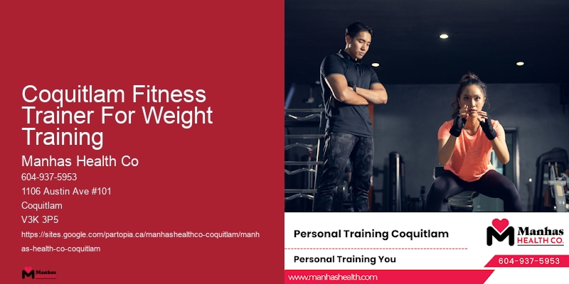 Coquitlam Fitness Trainer For Weight Training Personal Trainer For Improving Posture
