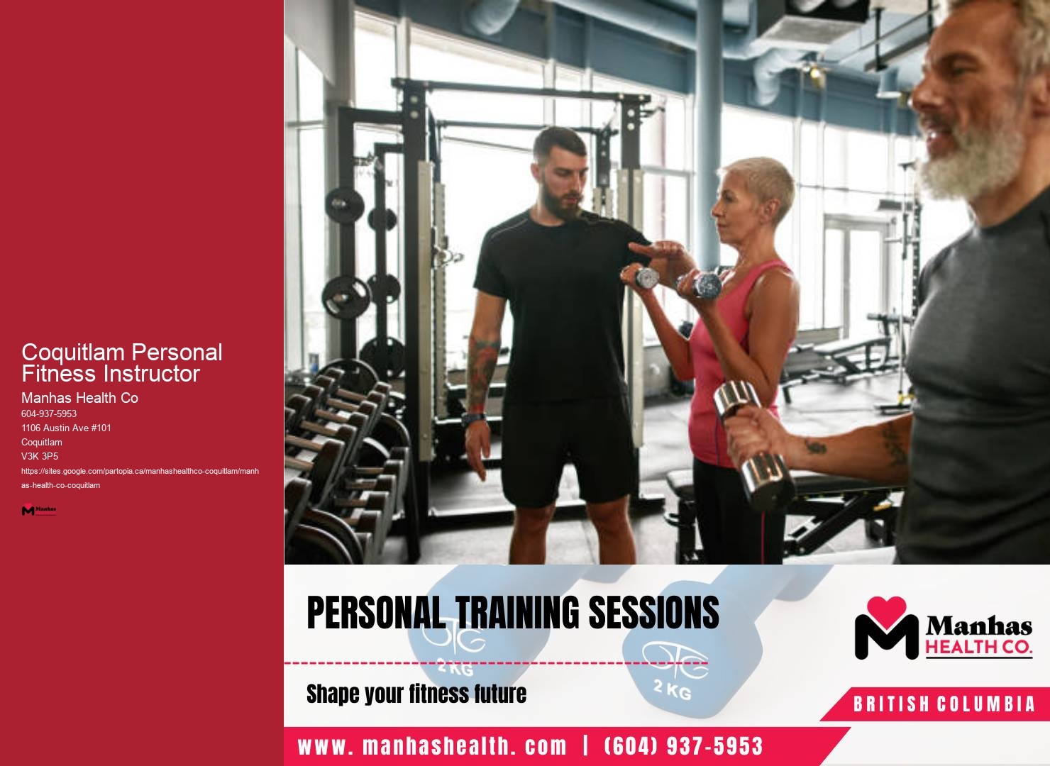 Fitness Trainer For Cardio Strength Coquitlam Personal Fitness Instructor