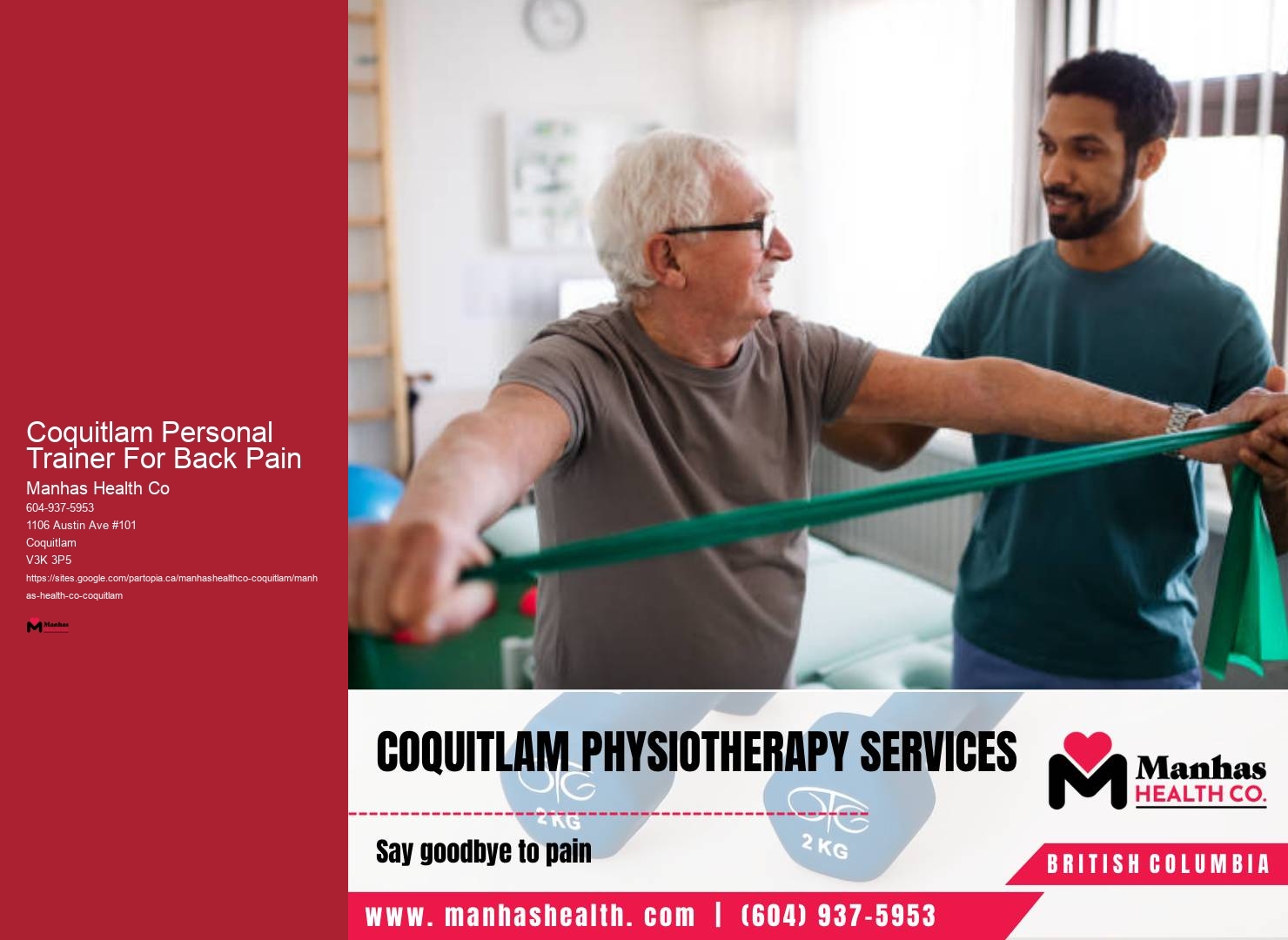 Coquitlam Personal Trainer For Back Pain Fitness Instructor For Beginners