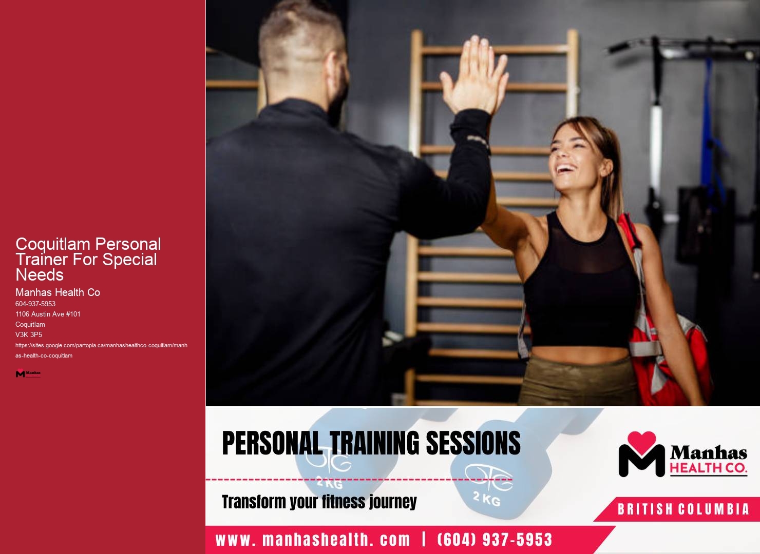 Personal Training For Injury Prevention Coquitlam Personal Trainer For Special Needs