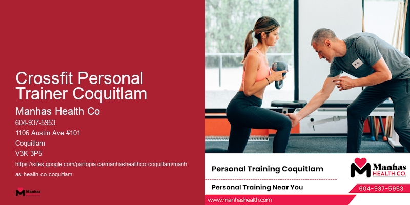 Certified Trainer For Fitness Goals Crossfit Personal Trainer Coquitlam