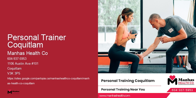 Personalized Workout Coach Personal Trainer Coquitlam