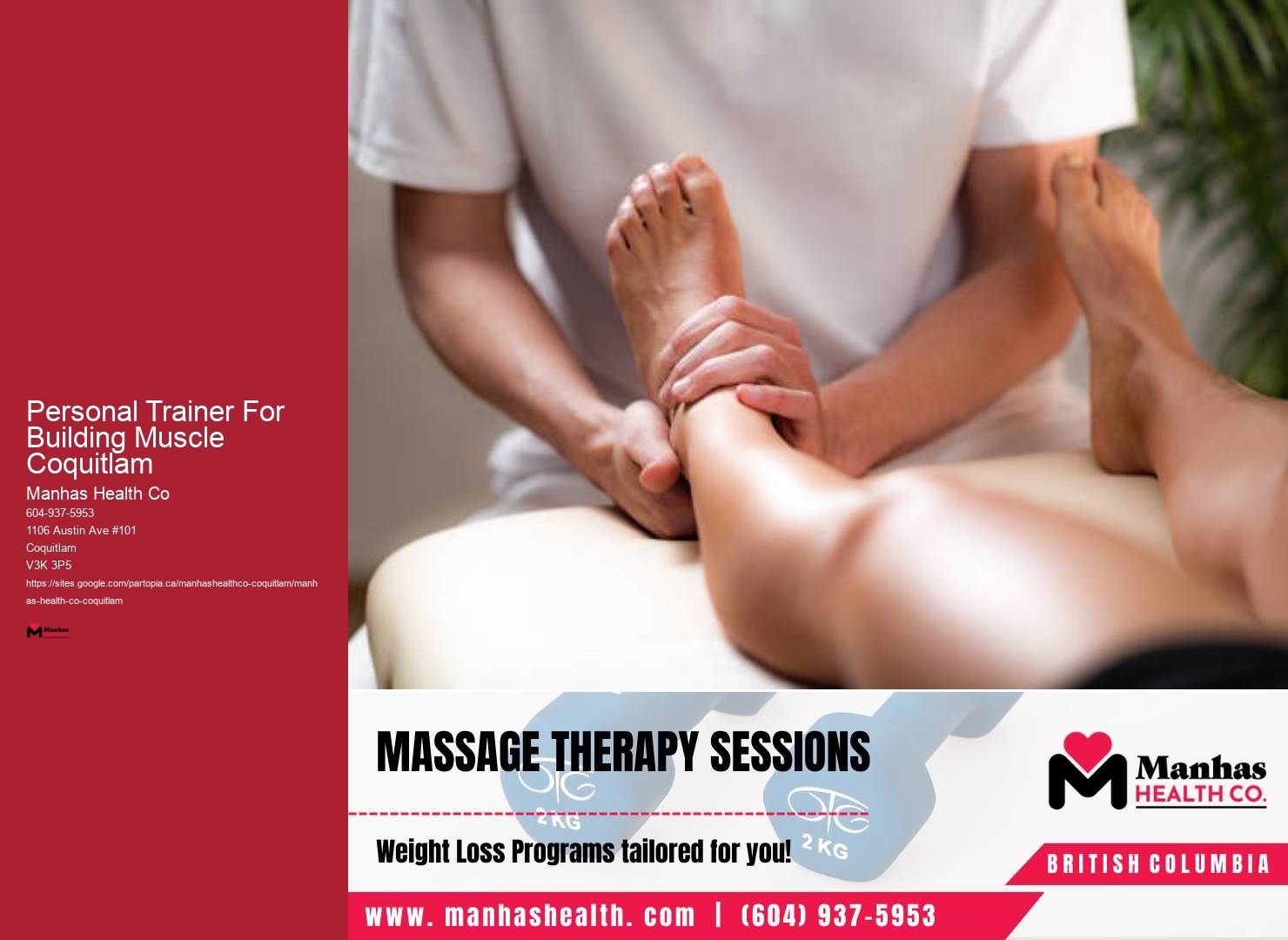 Best Gym Trainer In Personal Trainer For Building Muscle Coquitlam