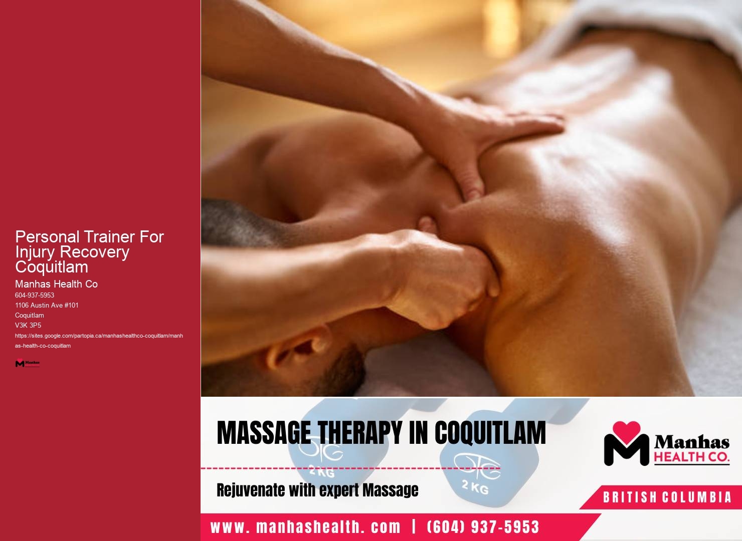 Personal Trainer For Rehabilitation Personal Trainer For Injury Recovery Coquitlam