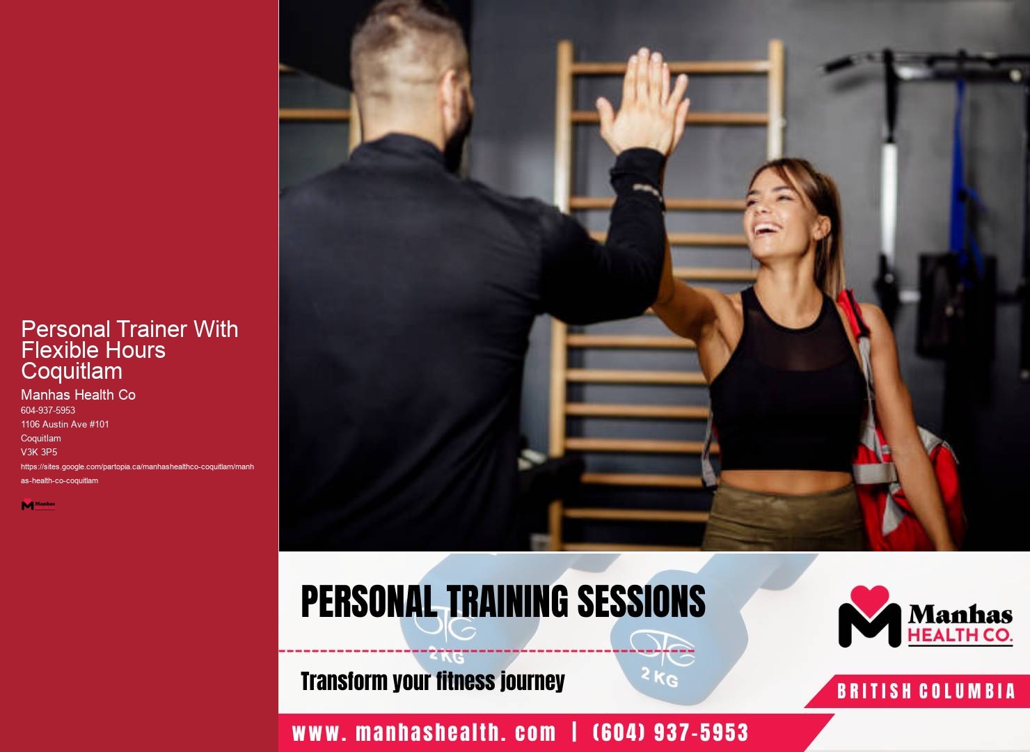Fitness Training With Personalized Coaching Personal Trainer With Flexible Hours Coquitlam