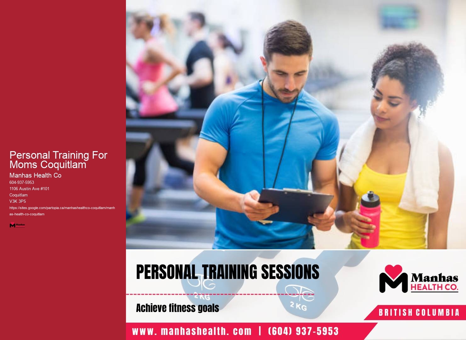 Personal Training For Moms Coquitlam Fitness Training With Accountability