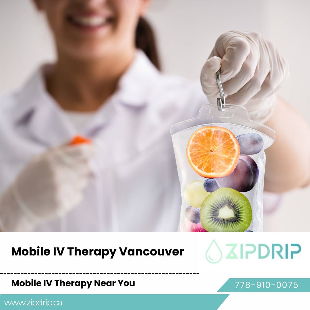 IV vitamin therapy near me Custom Wellness Drips Vancouver