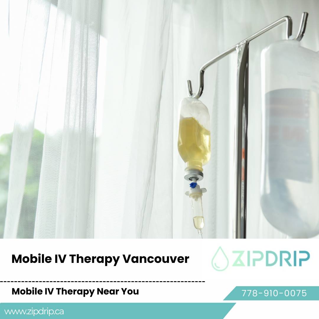 Mobile Hangover IV At-Home Hydration IV Vancouver