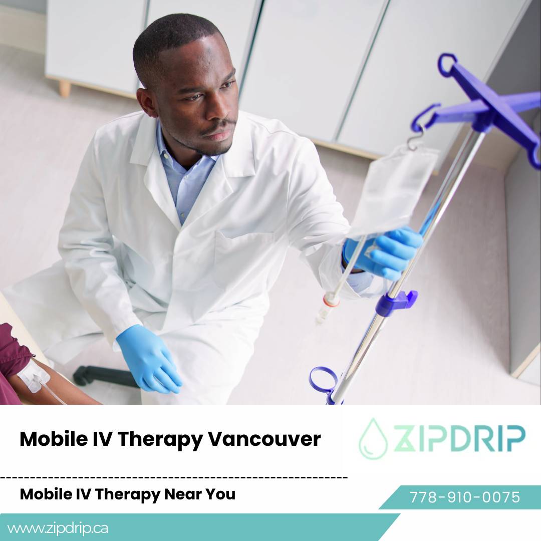Mobile NAD IV Therapy Custom Wellness Drips Vancouver