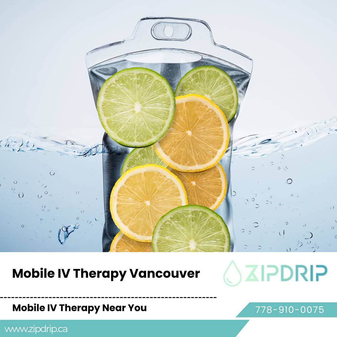 Energy boost IV hydration Custom Wellness Drips Vancouver