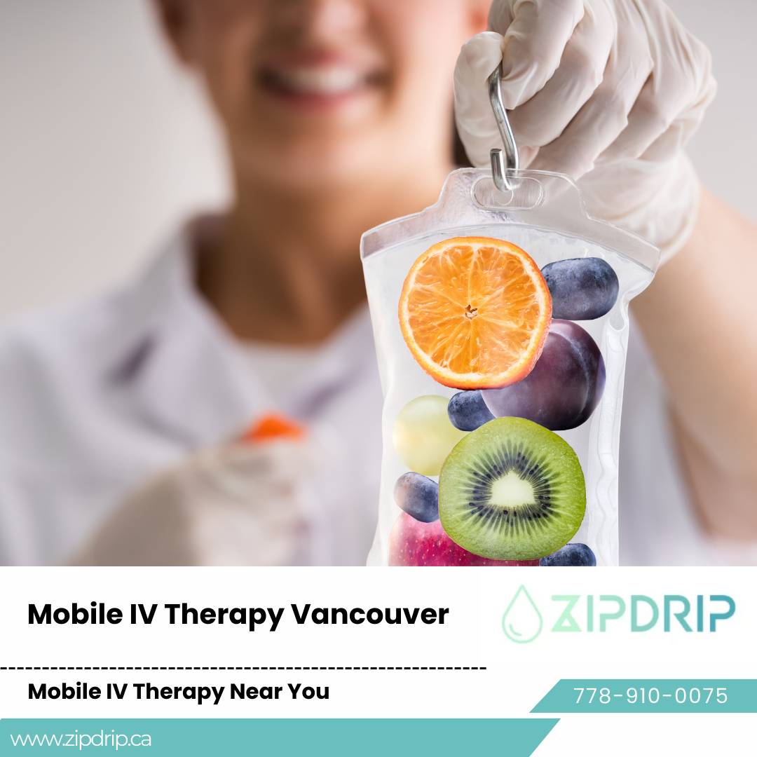 Mobile IV wellness therapy At-Home Hydration IV Vancouver