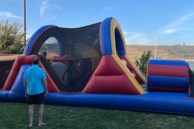 Backyard Obstacle Course Rental San Jose
