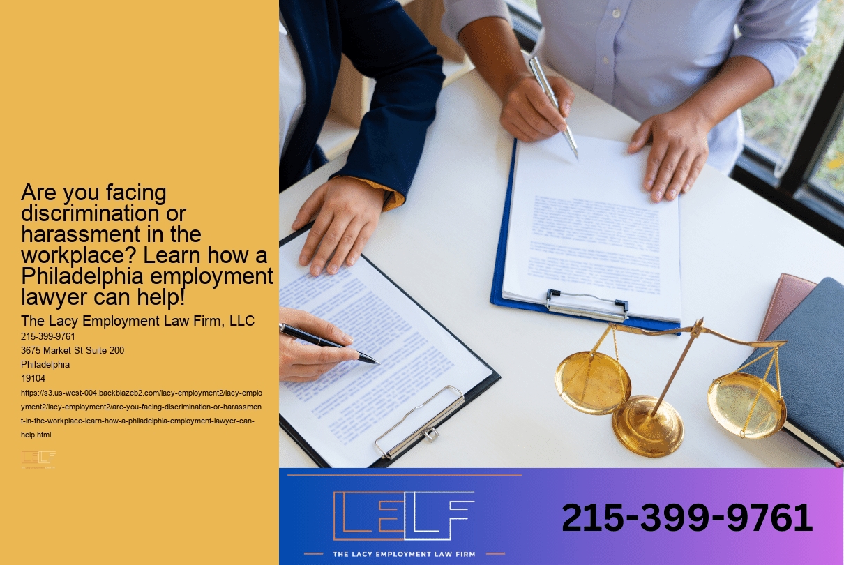Are you facing discrimination or harassment in the workplace? Learn how a Philadelphia employment lawyer can help!