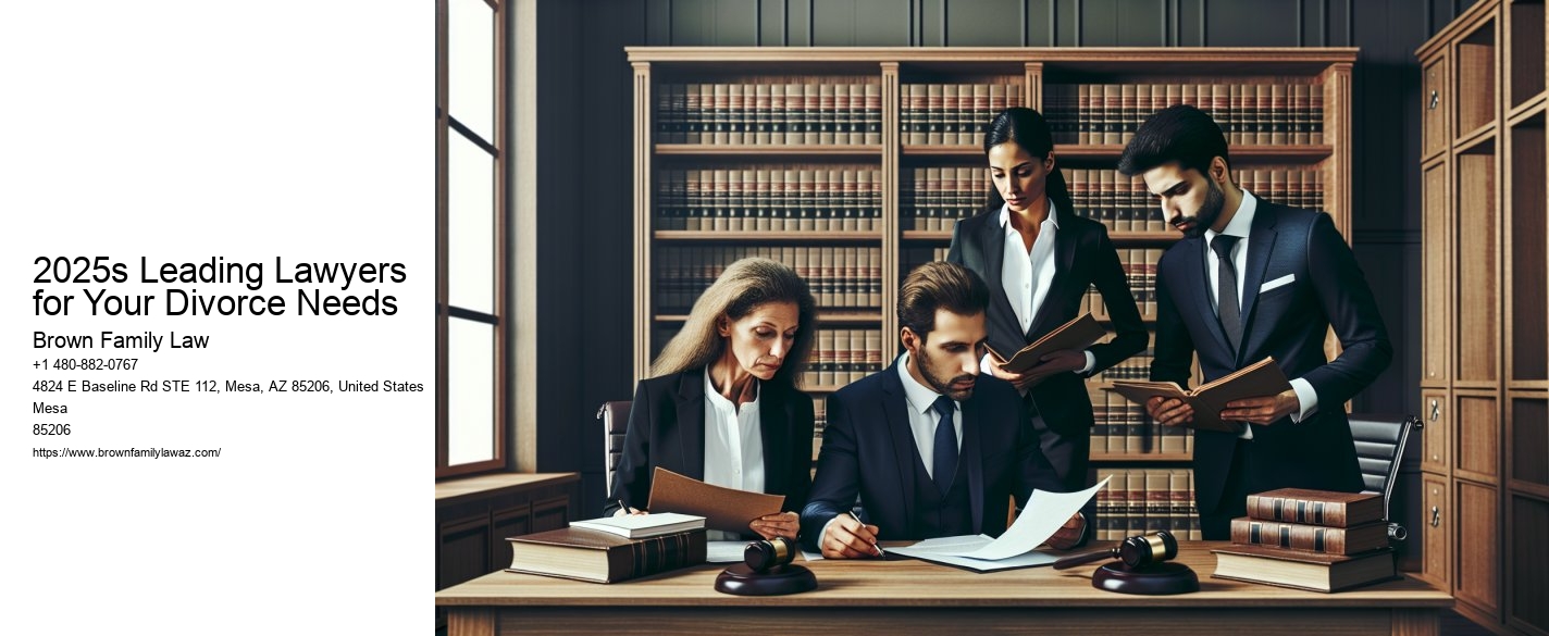 2025s Leading Lawyers for Your Divorce Needs