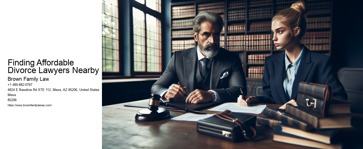 Finding Affordable Divorce Lawyers Nearby