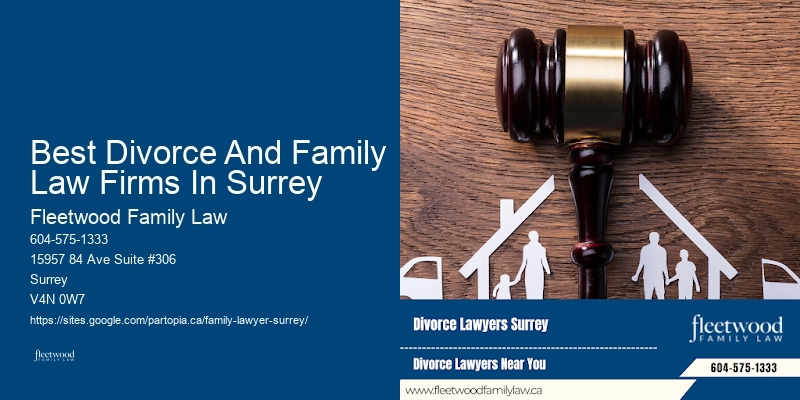 Best Divorce And Family Law Firms In Surrey