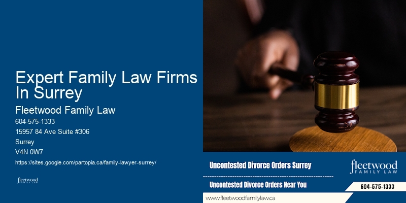Expert Family Law Firms In Surrey