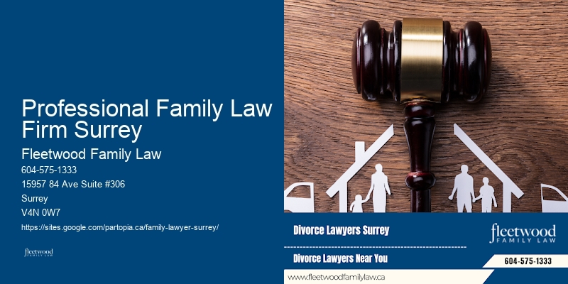 Professional Family Law Firm Surrey