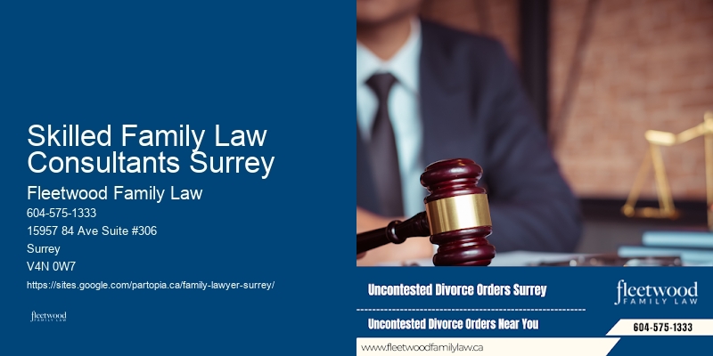 Skilled Family Law Consultants Surrey