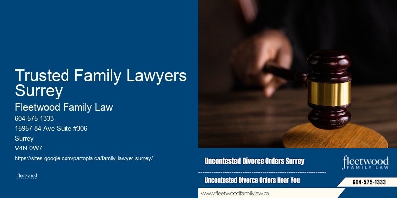 Trusted Family Lawyers Surrey