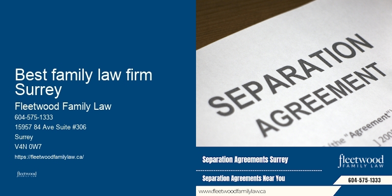 Best family law firm Surrey
