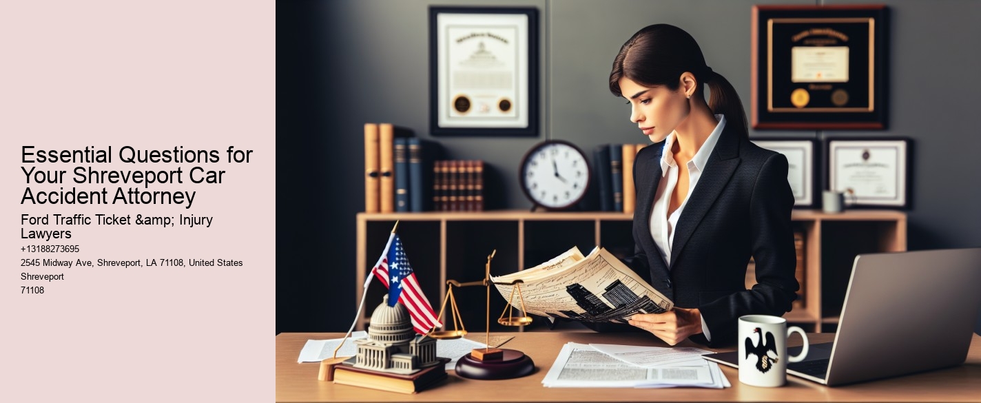 Essential Questions for Your Shreveport Car Accident Attorney
