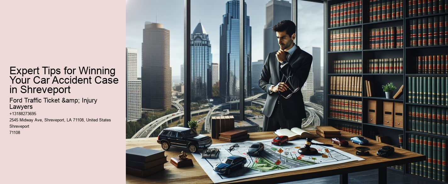 Expert Tips for Winning Your Car Accident Case in Shreveport